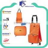 Wellpromotion promotional cheap vegetable shopping trolley bag