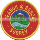 Custom Team Badges Woven Patch and Badge, Nickel-free, Eco-friendly, Washable for Clothing