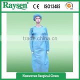 Shirt Collar Non Woven PP Surgical Gown Lab Coat Cheap Price Medical Doctor