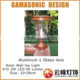 GAMASONIC Solar Gate Post Light Solar Wall Top Light thumbnail-2