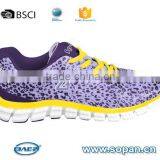 mesh upper with printing phylon outsole sport shoes women girls