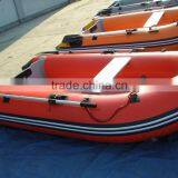Red And Black Inflatable Motor Boat For Fishing thumbnail-2