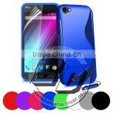 Newest Stylish S Line Gel Case TPU Case for Wiko Lenny Gel Case