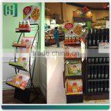 NEW Wire Floor Liquor Bottle Display Rack HXS-1355 thumbnail-6