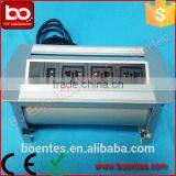 Boente Manual Revolving Pop Up Power Socket for Office Furniture Desk thumbnail-4