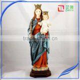 Virgin Mary and Child Jesus Catholic Resin Figure