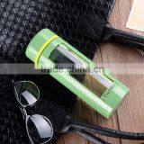 Best Sale Drinking 500 ml Green Sport Glass Water Bottle With Fruit Infuser thumbnail-6