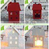 HOT~ Brass Lantern, Vintage Indian Lamp / Genuine French Antique Tin Lantern Candle Holder# Decorative Candle Lamps and Lanterns thumbnail-1