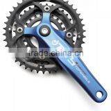 XA306 Bicycle Crank & Chainwheel Alloy Crank 170mm and Steel Chainring 22T/32T/44T thumbnail-1
