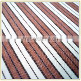 Carded 16s 100% Cotton Yarn Dyed Stripe Fabric