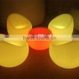 Waterproof Furniture Led Light up Outdoor Furniture Plastic Led Ball Chair/Home Furniture Sofa thumbnail-3