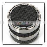 M8 music mini portable Bluetooth Speaker with TF Card Slot Black/Silver