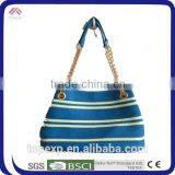 Fashionable Lady Denim Shoulder Bag Tote Bag Soft Bag thumbnail-1