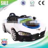 China factory MP3 ride on electric toy car for baby children with flashing light