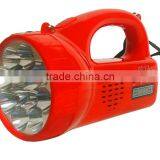 Kawachi Portable Mini Speaker Electric Torch Flashlight Speakers USB TF Card FM Radio Player thumbnail-2