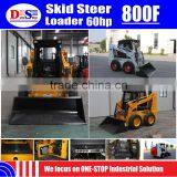 60hp Mini Skid Steer Loader China 800F - Hot Small Skid Steer Loader for Sale Skid Steer thumbnail-5
