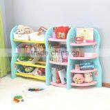 Children Toy Storage Rack Book Shelf Cabinet thumbnail-4