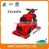 Plastic Friction Fire Engine Vehicle Toy Aerial Ladder Truck Cute Design for Kids thumbnail-4