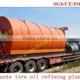 Latest Technology Waste Tire Recycling to Fuel Oil Pyrolysis Plant thumbnail-2