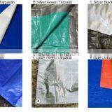 High Grade 50-300gsm Plastic Tarpaulin Sheet/ Woven Fabric PE Tarpaulin thumbnail-2