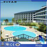 China Light Steel Prefabricated Hotel House in Best Price thumbnail-1