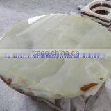 EXPORTER OF LIGHT GREEN ONYX TABLE TOPS COLLECTION thumbnail-4