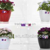 Small Decorative Plastic Plant Pots Indoor, Flower Pots thumbnail-2