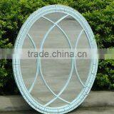 Oval Light Blue Mirrors thumbnail-1