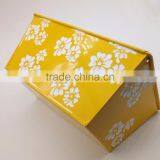 Best Gifts Small Size Stackable Yellow Painting Strawberry Powder Coated Metal Gardening Pot for Flower Planting thumbnail-3