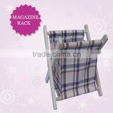 Customed Color and Size Paulownia Wooden Magazine Rack, Newspaper Basket, Magazine File/spice Rack thumbnail-2