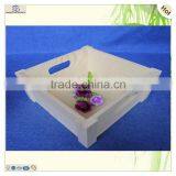 Wholesale Unfinished Serving Candy Pizza Pine Wooden Tray thumbnail-2