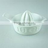 White Ceramic Lemon/orange Squeezer to Make Juice With Cheap Price thumbnail-1