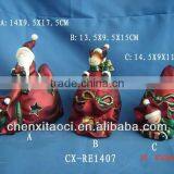 Christmas Ceramics Ornament, Snowman Hanging-Ceramic Christmas Items thumbnail-1