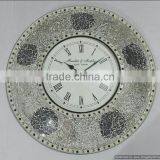 Mosiac Metal Clock thumbnail-1