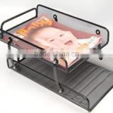2-tier hand file tray