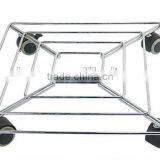 Home Removable Metal Flower Shelf Plant Trolley Wheel Flower Shelf thumbnail-1