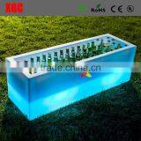 square rectangular cooler lighting up ice bucket new GH202