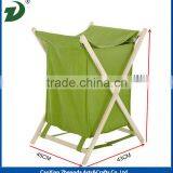 2017 New Design High Quality Wholesale Walnut Wood Laundry Basket thumbnail-4