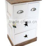 Reclaimed Wood Furniture Solid Furnitures Shabby Chic Filling Cabinet thumbnail-5