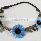 Chrysanthemum Garland Head Wreath/fabric Flower/leaf Wreath thumbnail-2