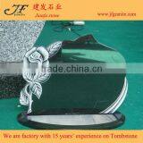 Best Selling Small Tombstone With Rose Carving Design thumbnail-5