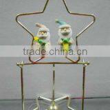 New Items Metal Swinger Acrylic Santa Christmas Table Decorations thumbnail-2