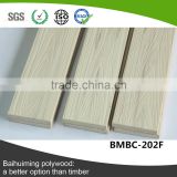 All weather white color plastic timber polywood board for building material