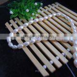 8-9mm White Rice Shape Freshwater Pearl Strand thumbnail-4
