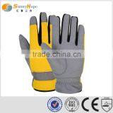Sunnyhope Synthetic Leather Working Gloves Gardening Glove thumbnail-1