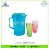 Middle Size Parlor Use PS Plastic Drinking Pitcher