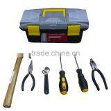 LB-303 6pcs Hand Tool Set Tool Kit in Yellow Plastic Box