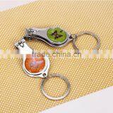 Foldable Cheap Good Quality Opener Key Ring Stainless Steel Metal Nail Clipper thumbnail-5