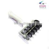 New Design Cake Decoration Bakeware Tools Stainless Steel Rolling Pin,cookie Pie Pizza Pastry Lattice Roller Cutter thumbnail-1