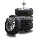 Aluminum 4 Car Wheel Display Holder Tire Stand thumbnail-3